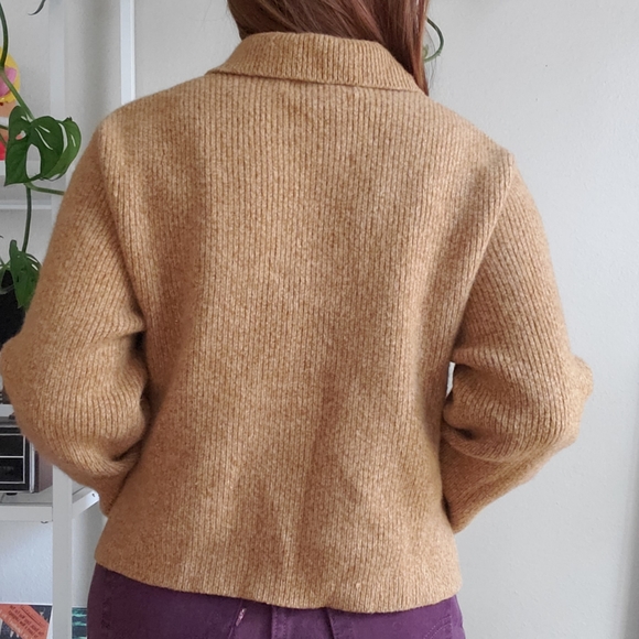 Vintage Wool Sweater Cardigan - Picture 5 of 10
